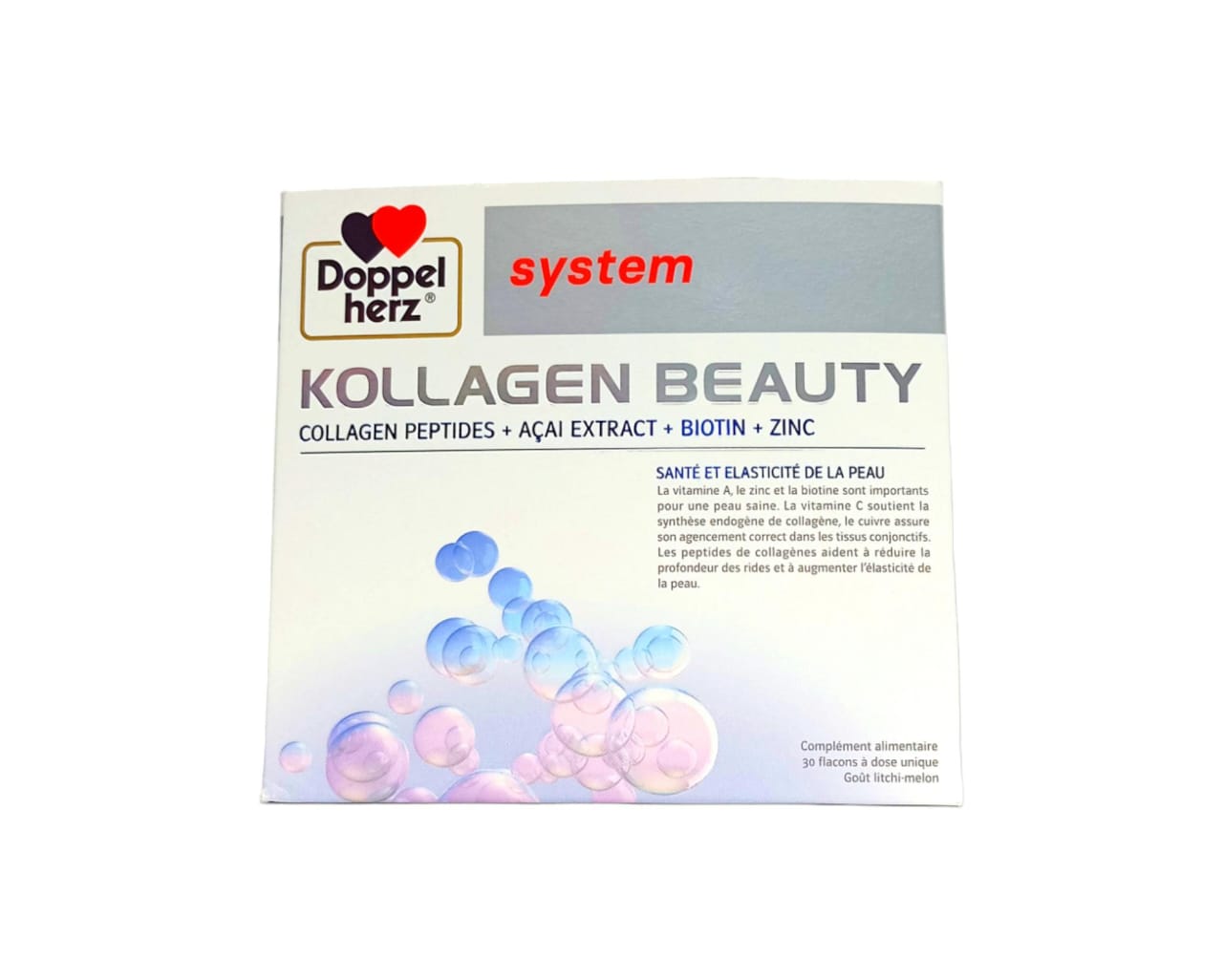 DOPPELHERZ SYSTEM KOLLAGEN BEAUTY 30 FLACONS