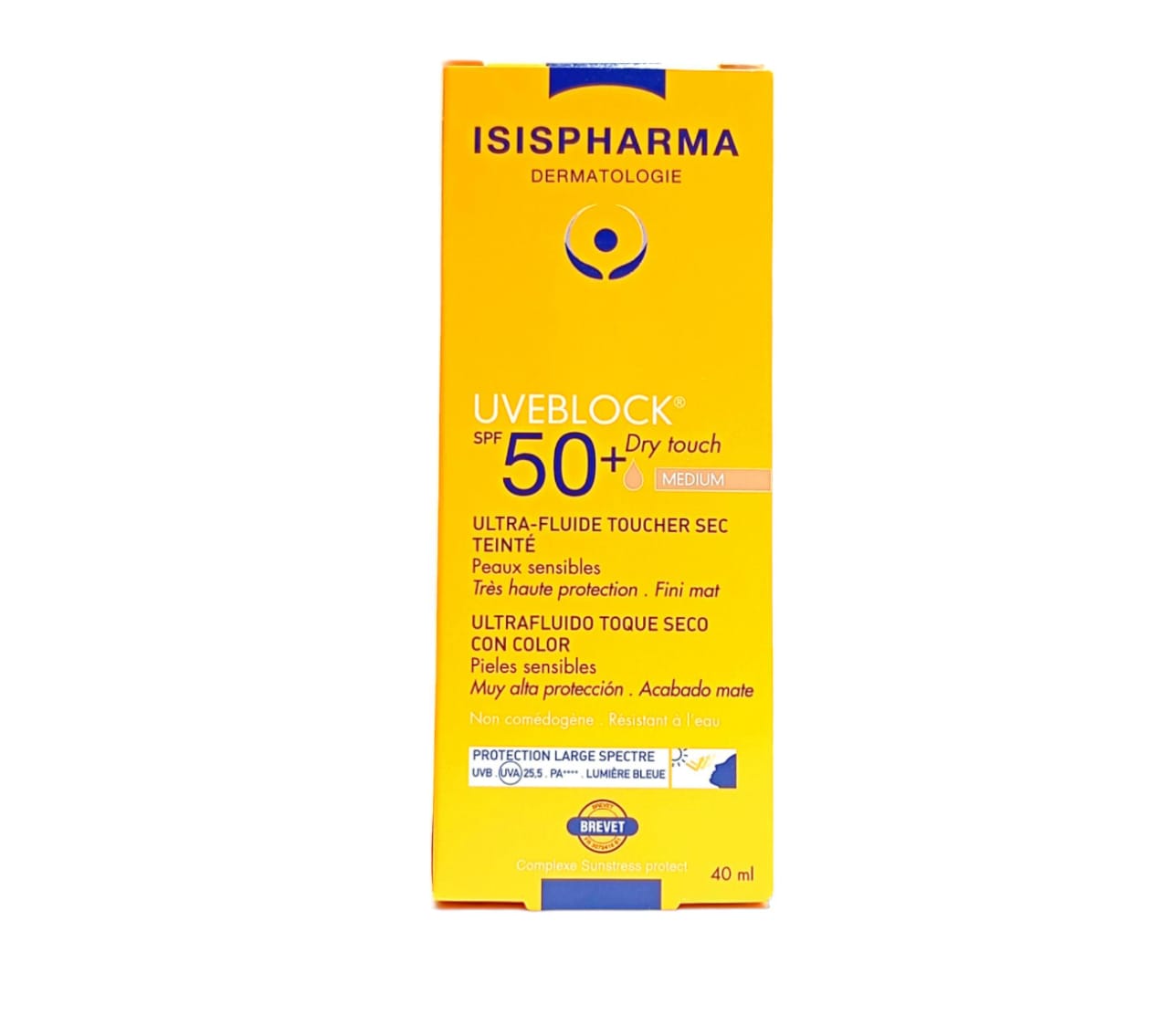 Isispharma Uveblock SPF 50+ Dry Touch 40ml