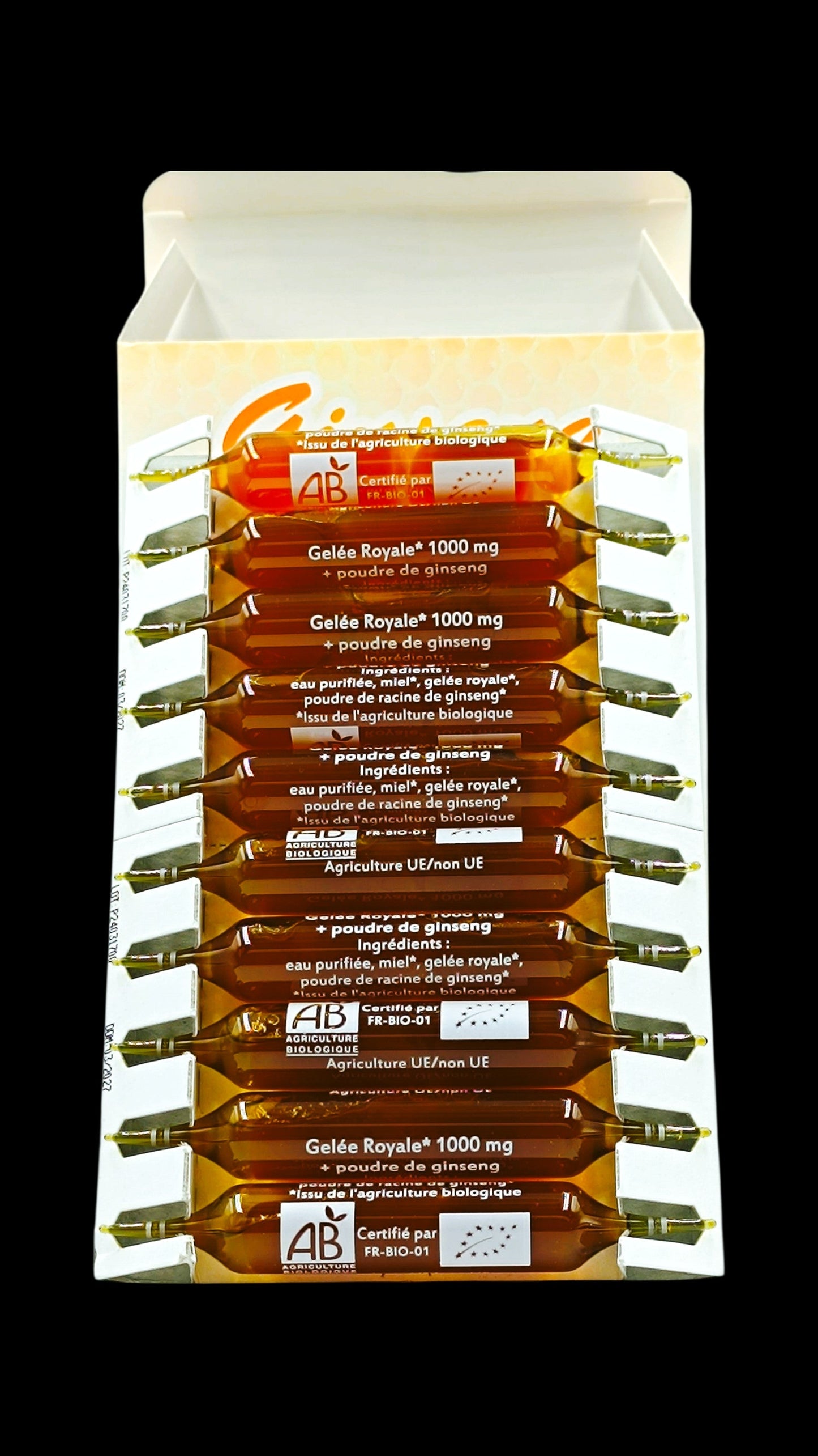 Ginseng Gelée Royale - Complément Alimentaire BIO