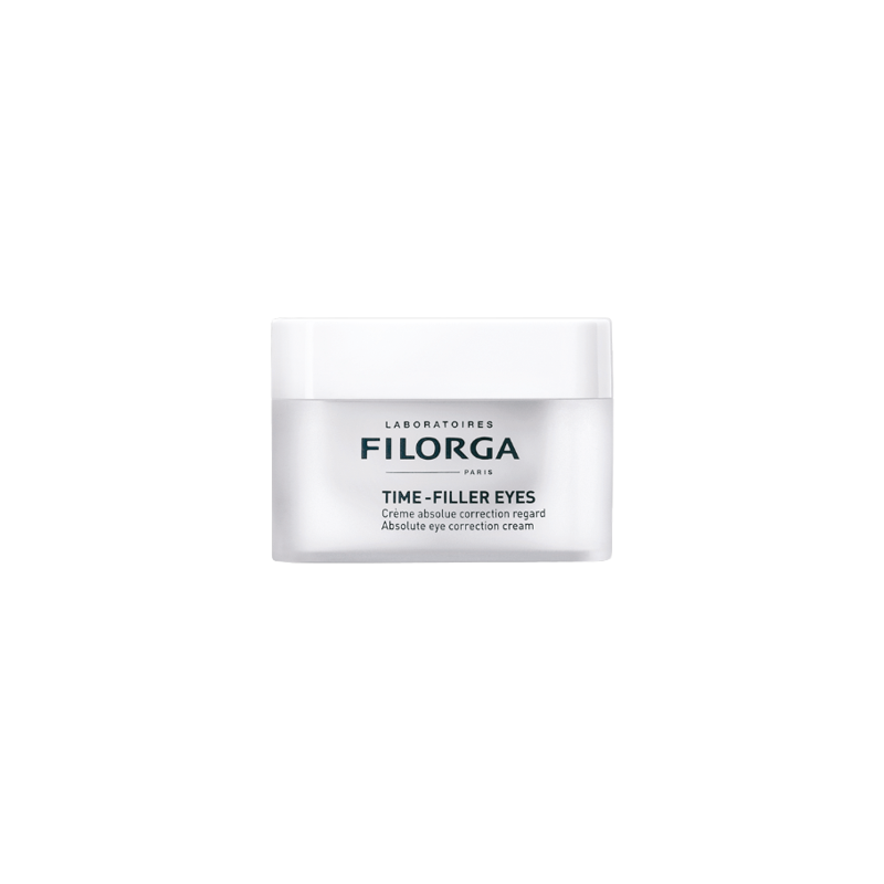 Filorga Time-Filler Eyes 15ml pot translucide avec bouchon blanc à vis