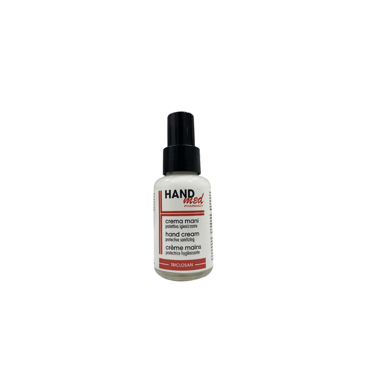 M&D Hand Med Crème Mains 50ml flacon blanc avec bouchon noir