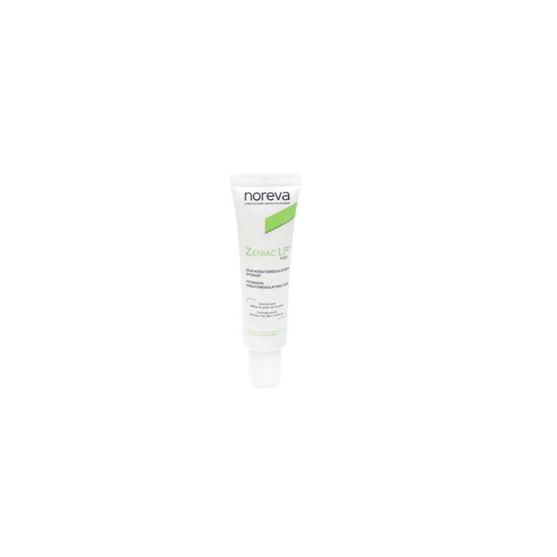 Noreva Zeniac LP Fort Soin Kératorégulateur Intensif 30ml, flacon souple avec bouchon vis blanc