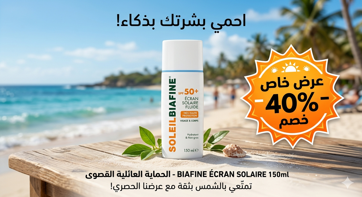 Biafine Soleil Lait Solaire Désaltérant SPF 50 150ml
