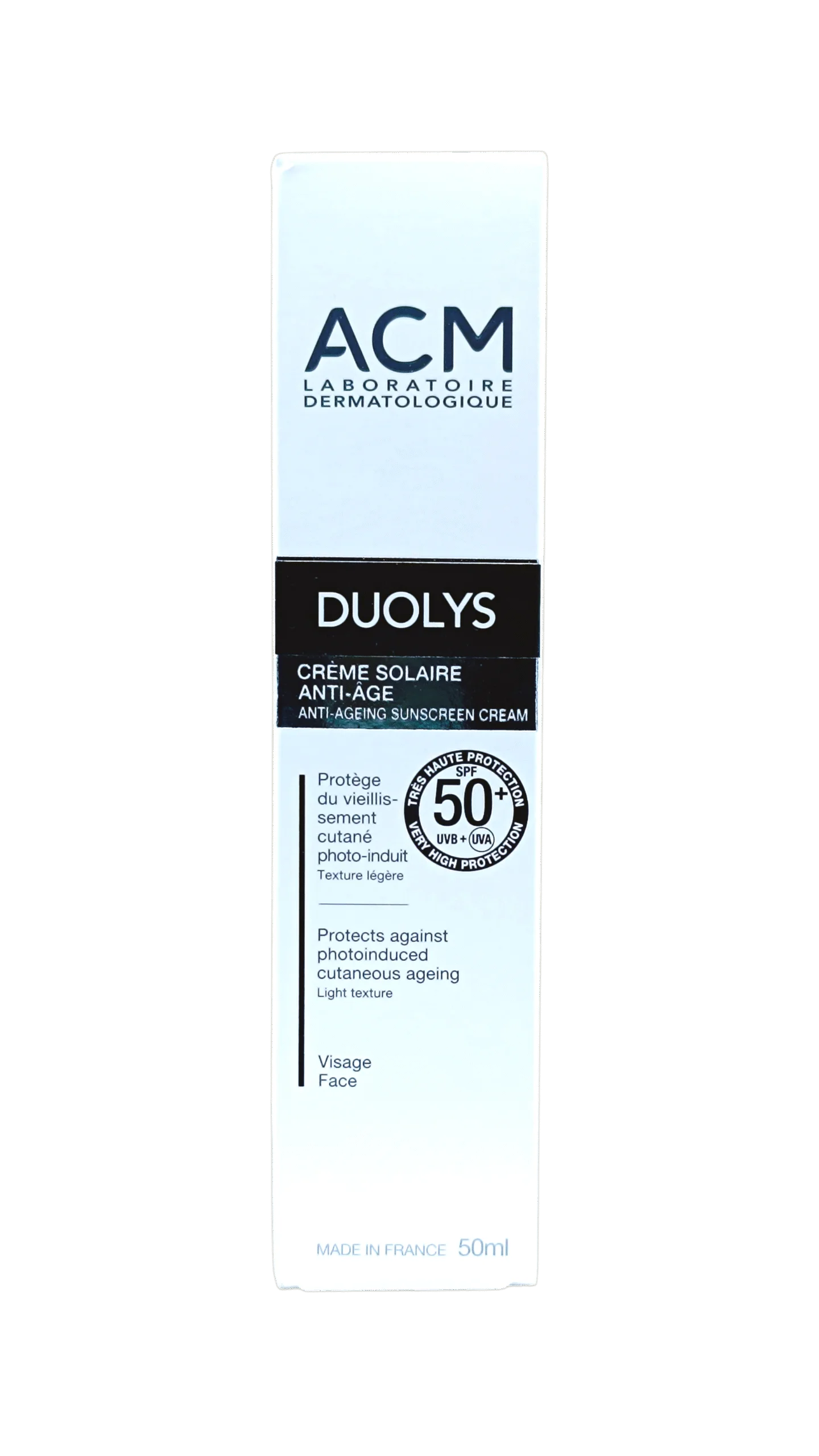 ACM Duolys SPF 50+ Crème Solaire Anti-âge 50ml