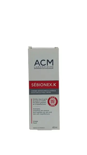 ACM Sébionex.K Crème Kératorégulatrice 40ml
