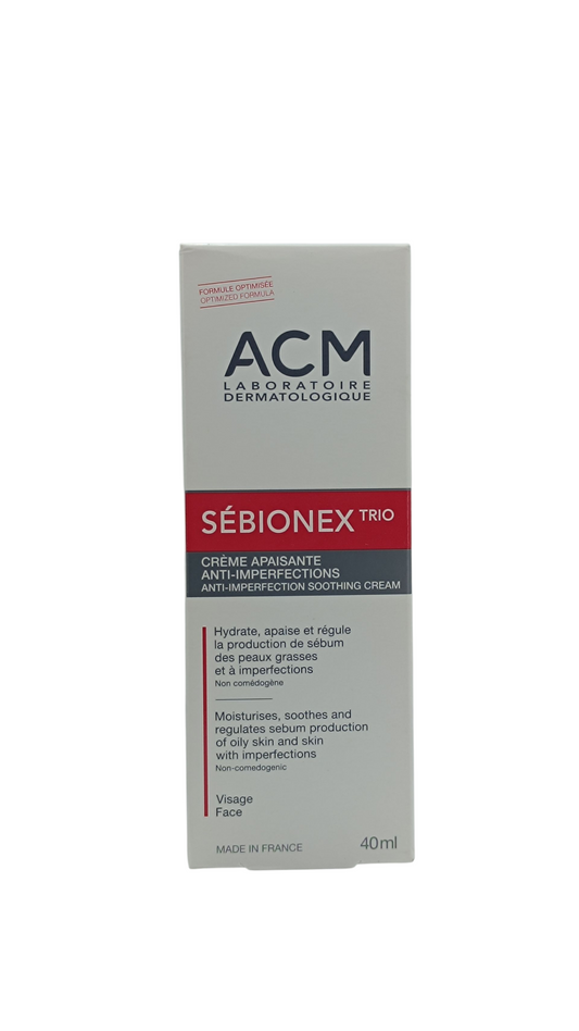 ACM SEBIONEX TRIO crème apaisante - Anti imperfections 40ML