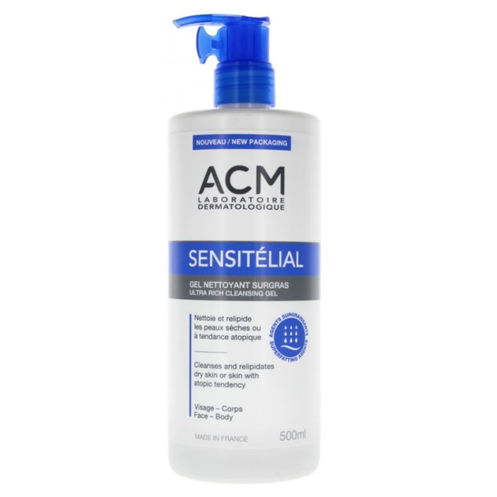 Acm Riche ACM Sensitélial Gel Nettoyant surgras Ultra Riche 500ML – Parawindiscount