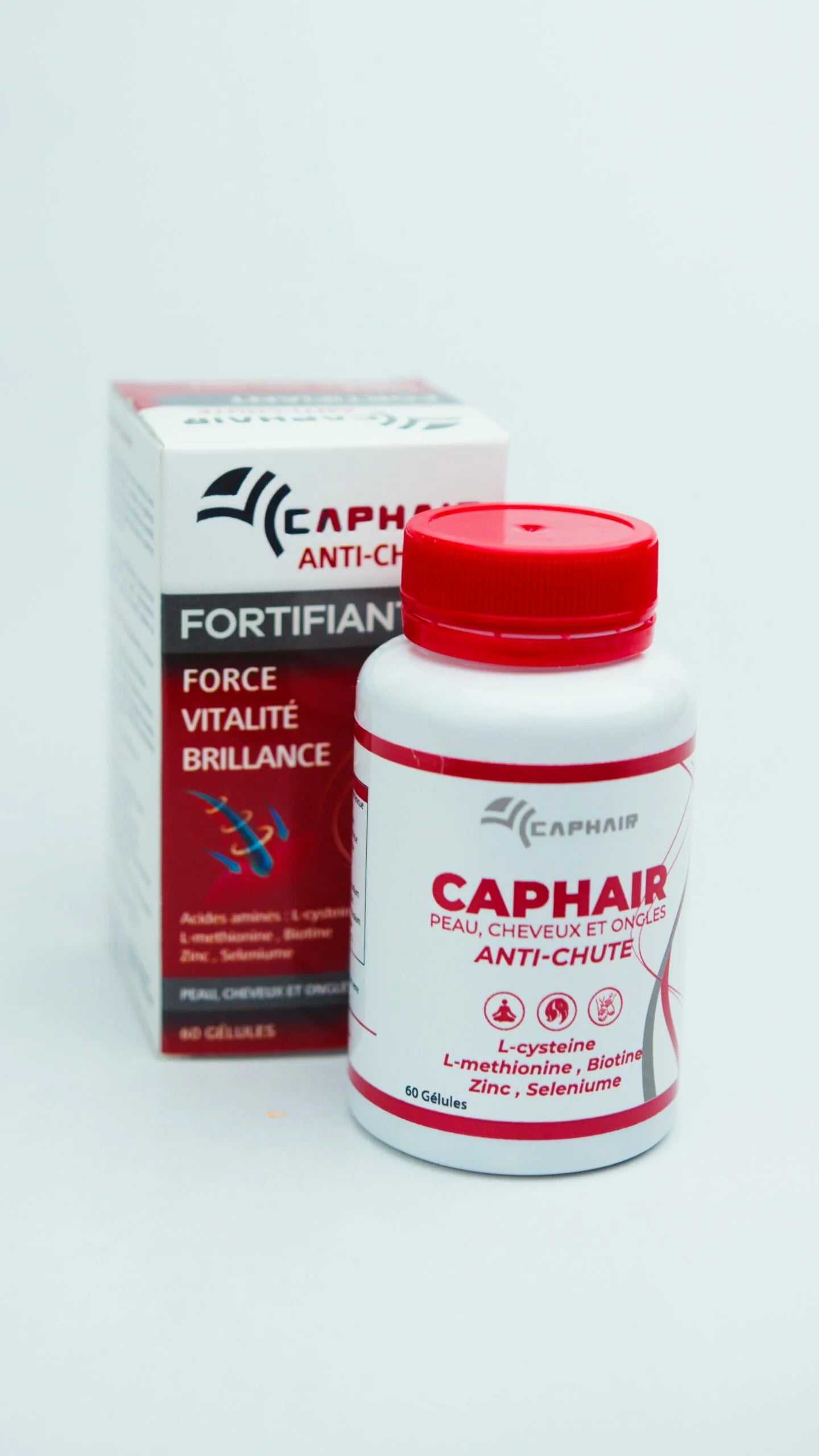 CapHair Complément Alimentaire Antichute 60gél