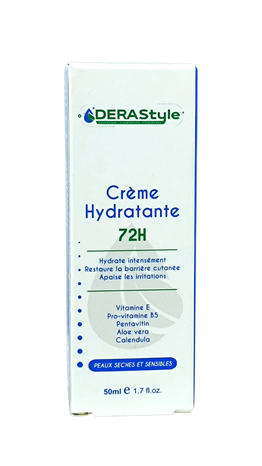 Derastyle Crème Hydratante 72H 50ml