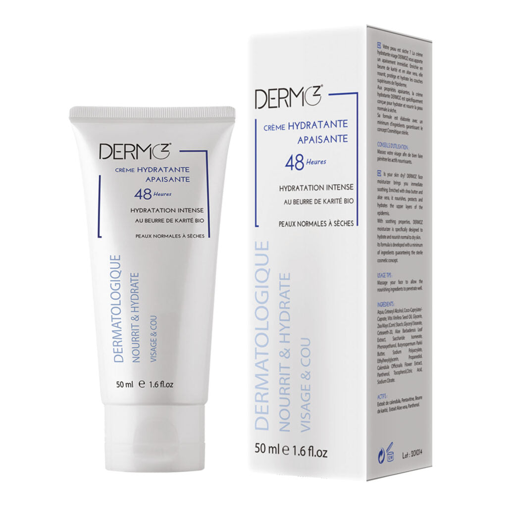 Dermoz Crème Hydratante Apaisante 48h P.N.S 50ml
