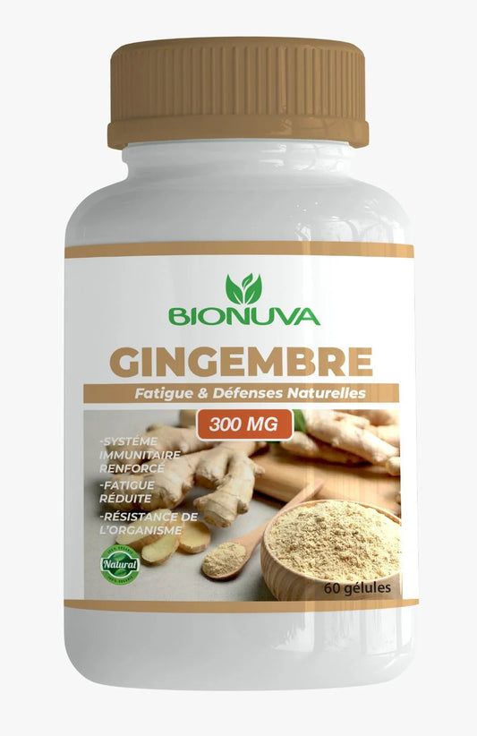 BIONUVA GINGEMBRE 300MG / 60CP
