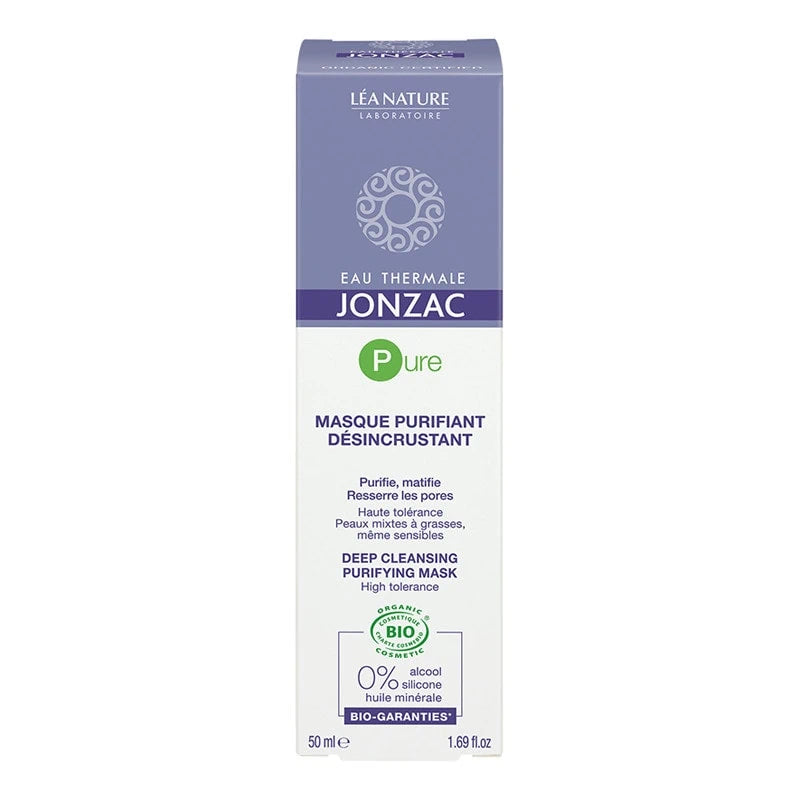 Jonzac Pure Masque Purifiant Désincrustant 50ml