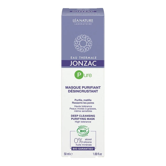 Jonzac Pure Masque Purifiant Désincrustant 50ml