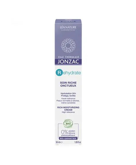 Jonzac Rehydrate Soin Riche Onctueux 50ml