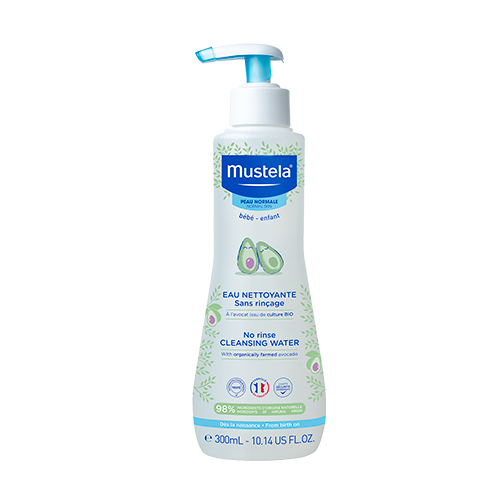 Mustela Eau Nettoyante Bébé Sans Rinçage à l'Avocat 300ml