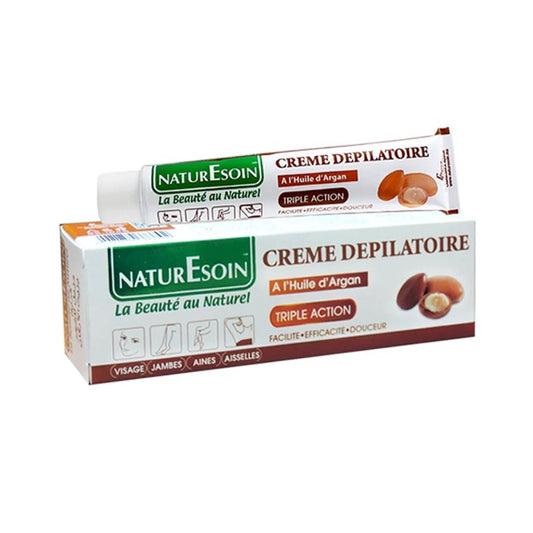 Naturesoin Crème Dépilatoire à l'Huile d'Argan 50ml