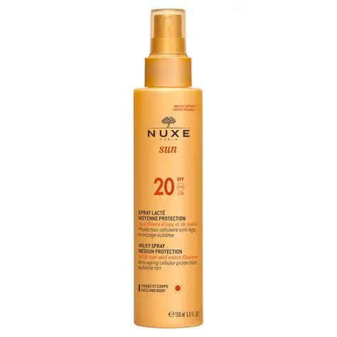 Nuxe Spray écran Soleil SPF 20 Visage et Corps 150 ml