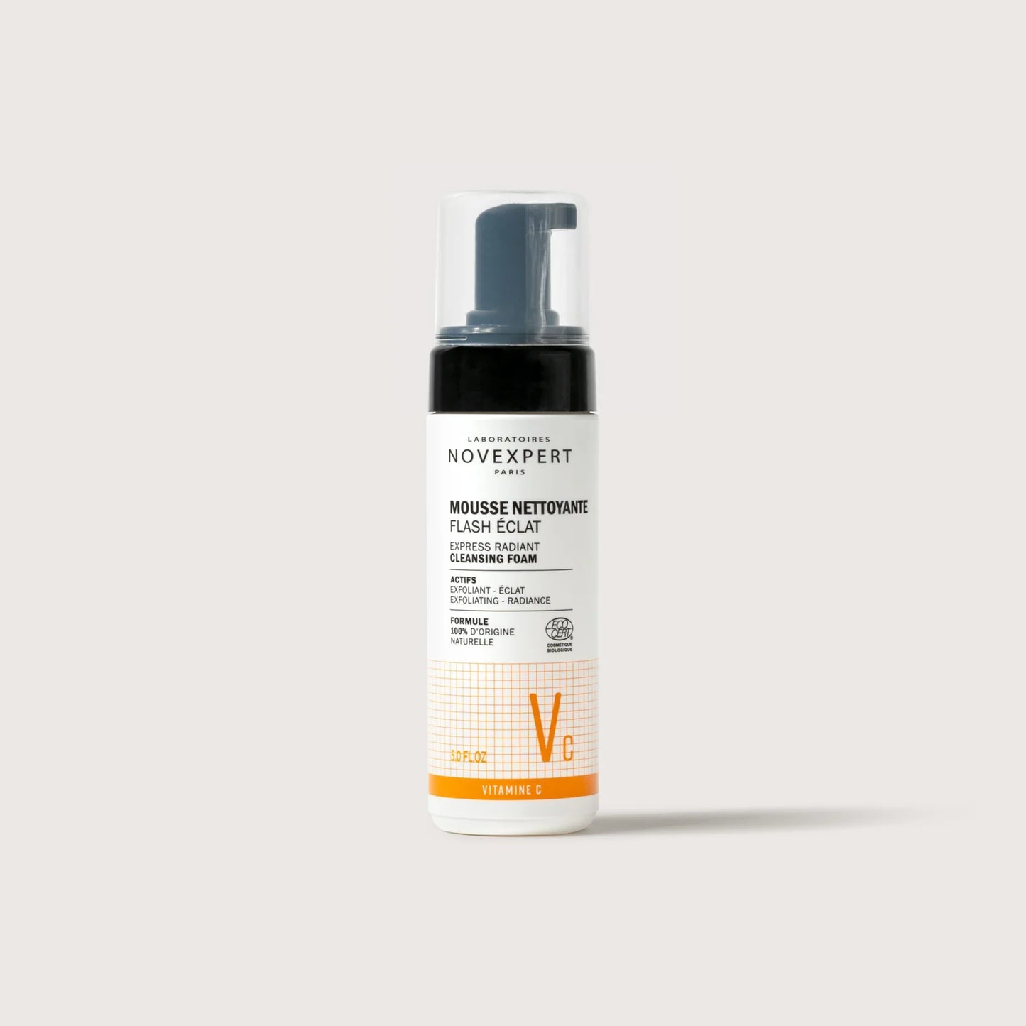 Novexpert Mousse Nettoyante Flash Éclat 150ml