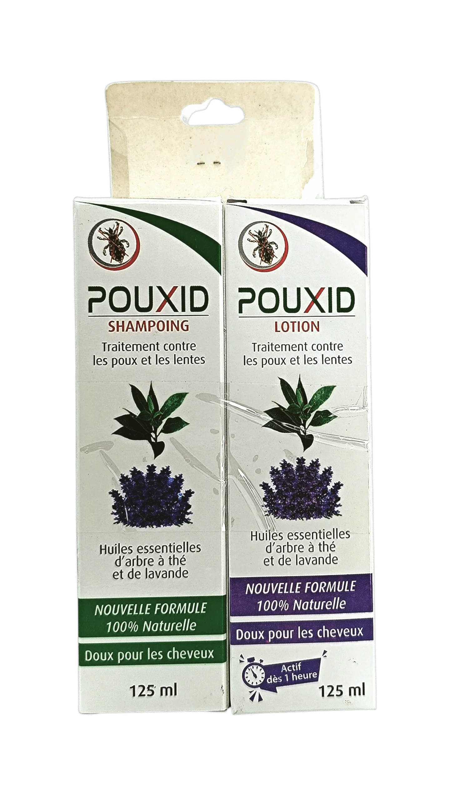 POUXID PACK ANTI-POUX LOTION 125ML + SHAMPOING 125ML