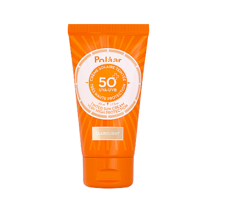 Polaar Crème Solaire Très Haute Protection SPF50+ Teinte Claire 50ml