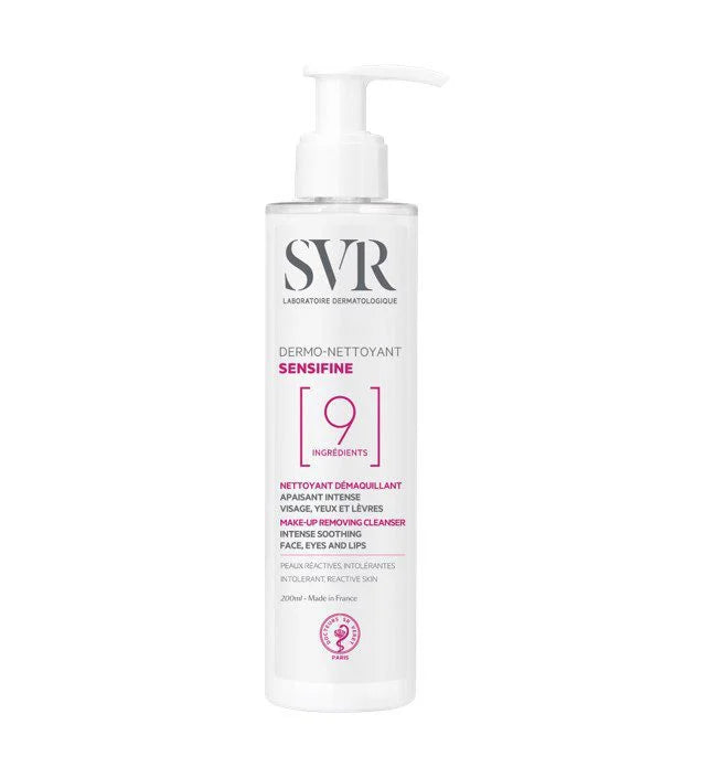 SVR Sensifine Dermo- Nettoyant [9] ingrédients 200ml