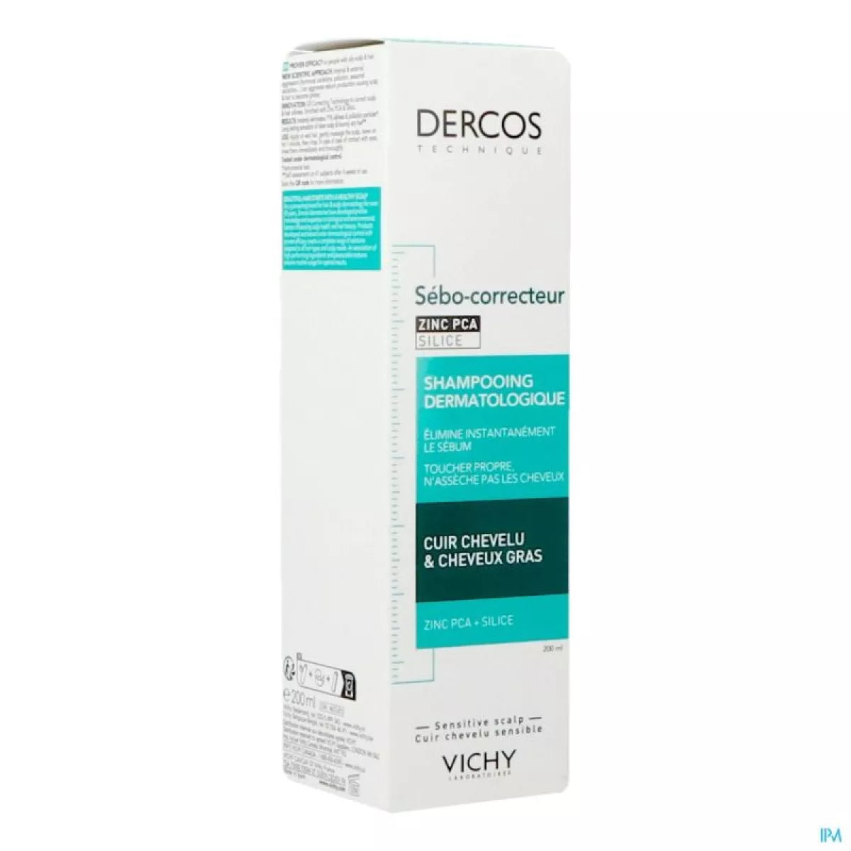 Vichy Dercos Sébo-Correcteur Shampooing Dermatologique CH.G 200ml