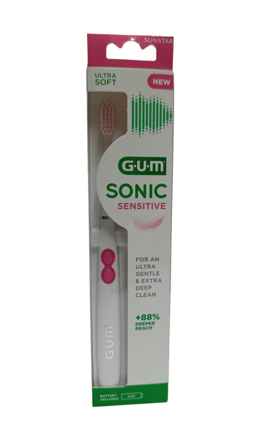 GUM Brosse a Dent Electrique Sonic Sensitive/ Ref 4101