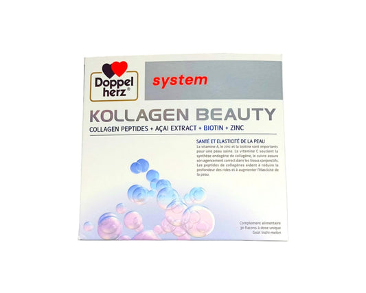 DOPPELHERZ SYSTEM KOLLAGEN BEAUTY 30 FLACONS