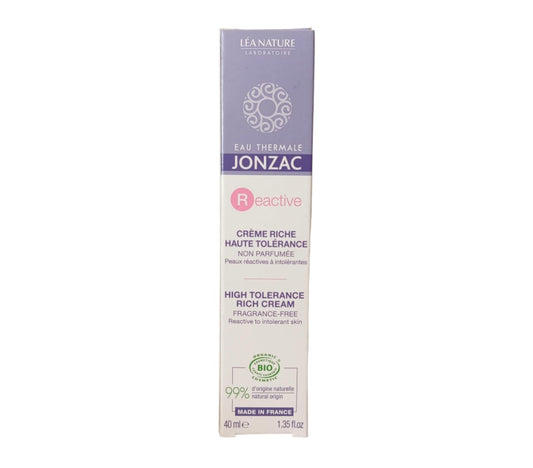 Jonzac Reactive Crème Riche Haute Tolérance 40ml