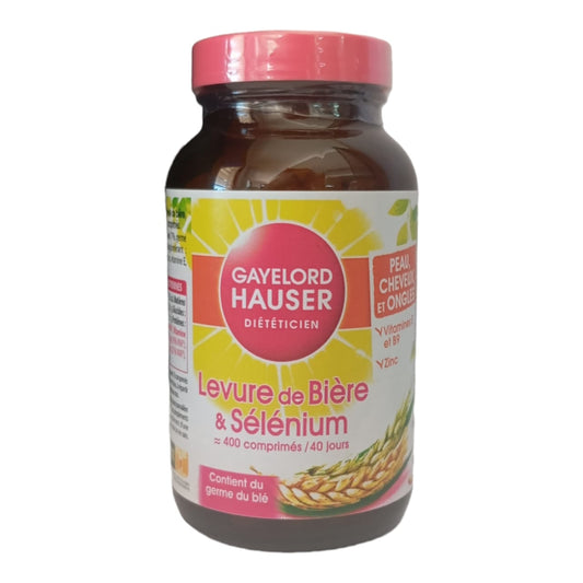 Gayelord Hauser Levure de Bière & Sélénium 400cp