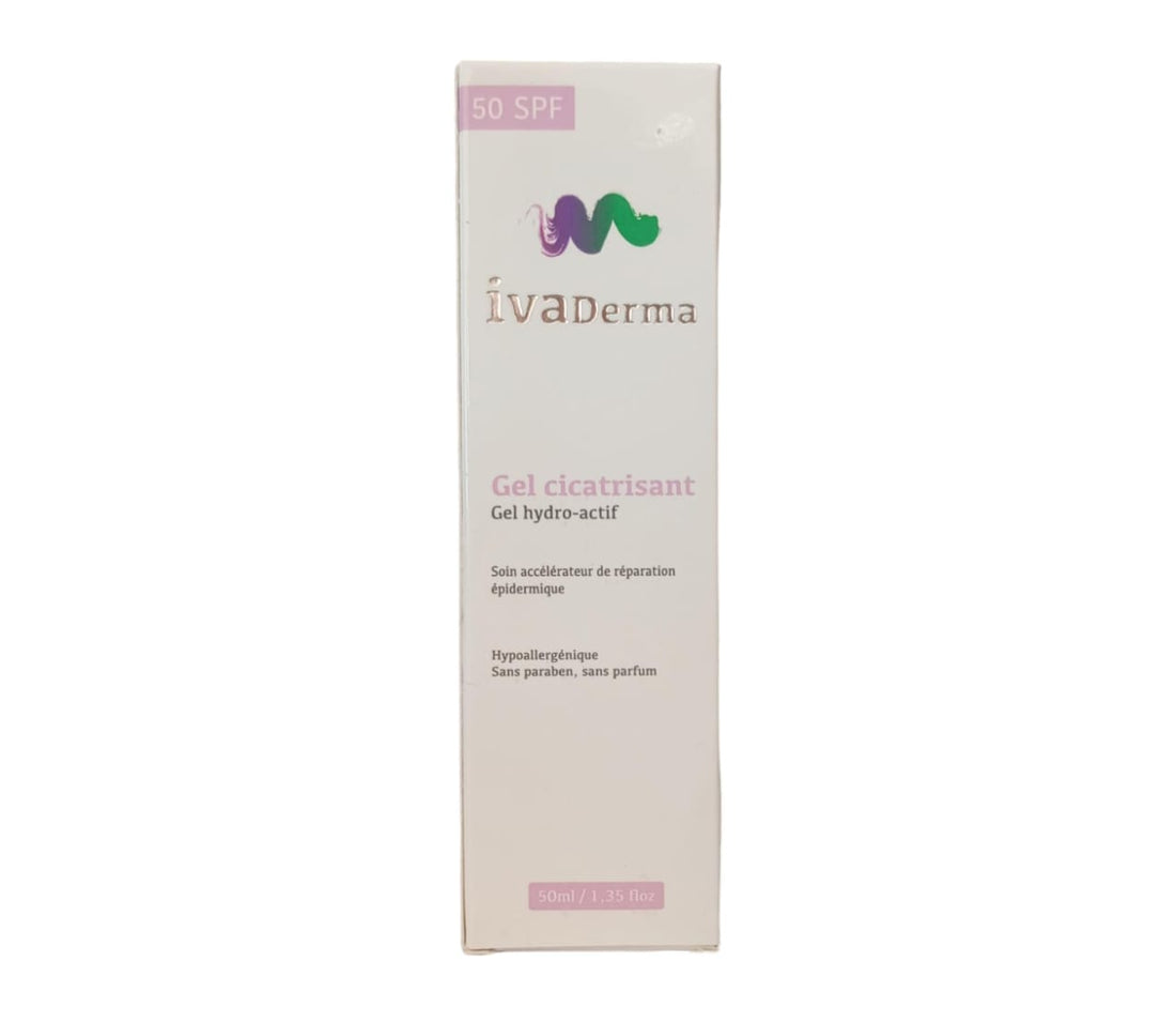 ivaderma Gel Cicatrisant 50spf 50ml – Parawindiscount
