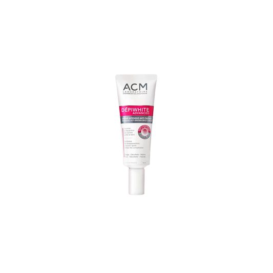 ACM Dépiwhite Advanced Crème Intensive Anti-taches 40ml tube soule blanc et rose