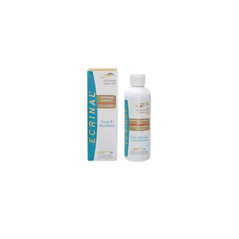 ecrinal shampoing anp2 femme flacon souple blanc avec bouchon clips