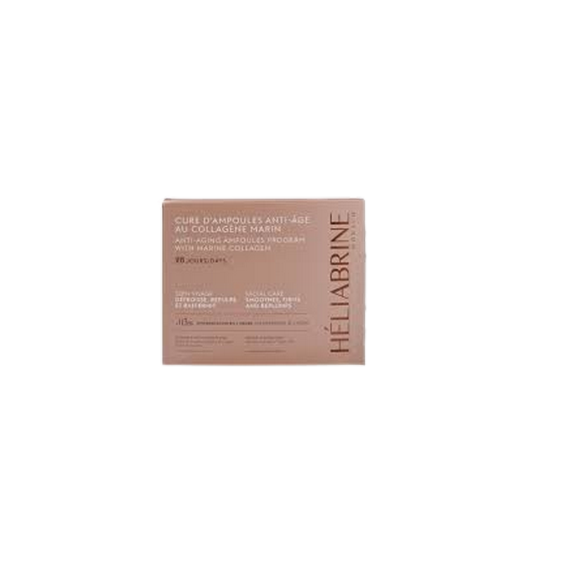 Heliabrine Ampoules au Collagène Marin 24x1ml dans sa boite brune cartonnée