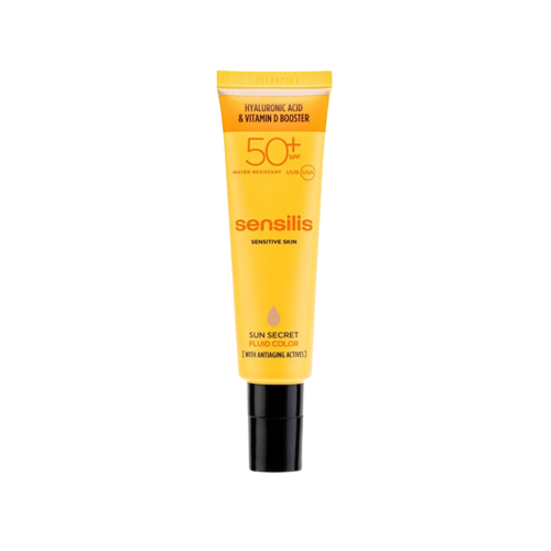 Sensilis Soin pour le Visage Anti-âge Fluide Teinté SPF 50+ 50ml City Beauty